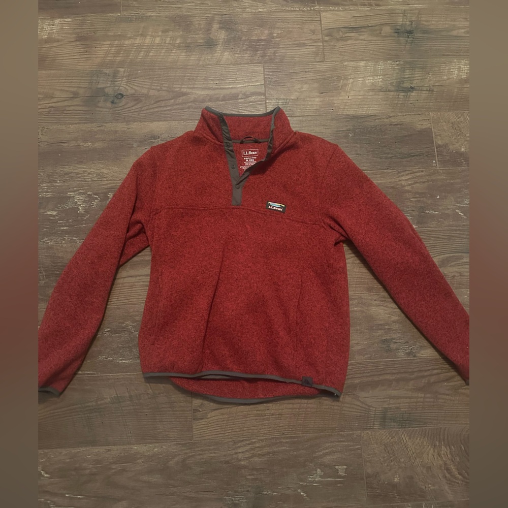 Men’s LL bean quarter button